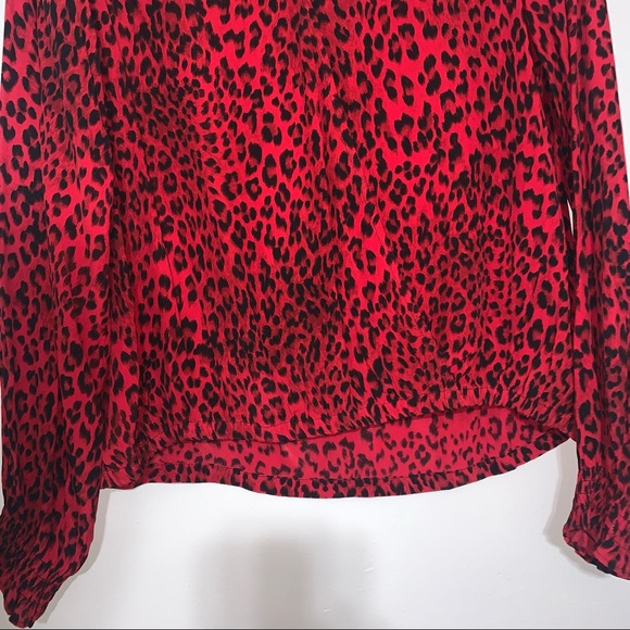 NWT Sanctuary size small blouse animal print - Picture 6 of 10